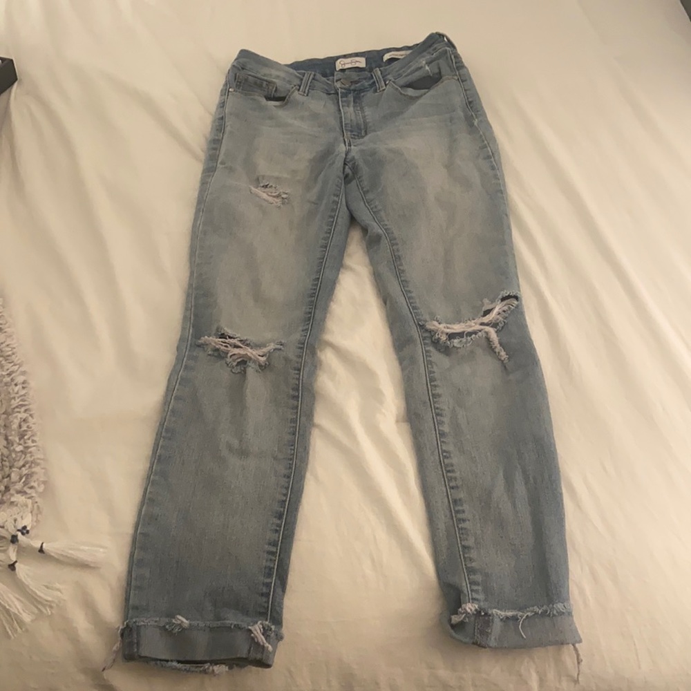 Jessica Simpson Uptown High-rise Blue Jeans
